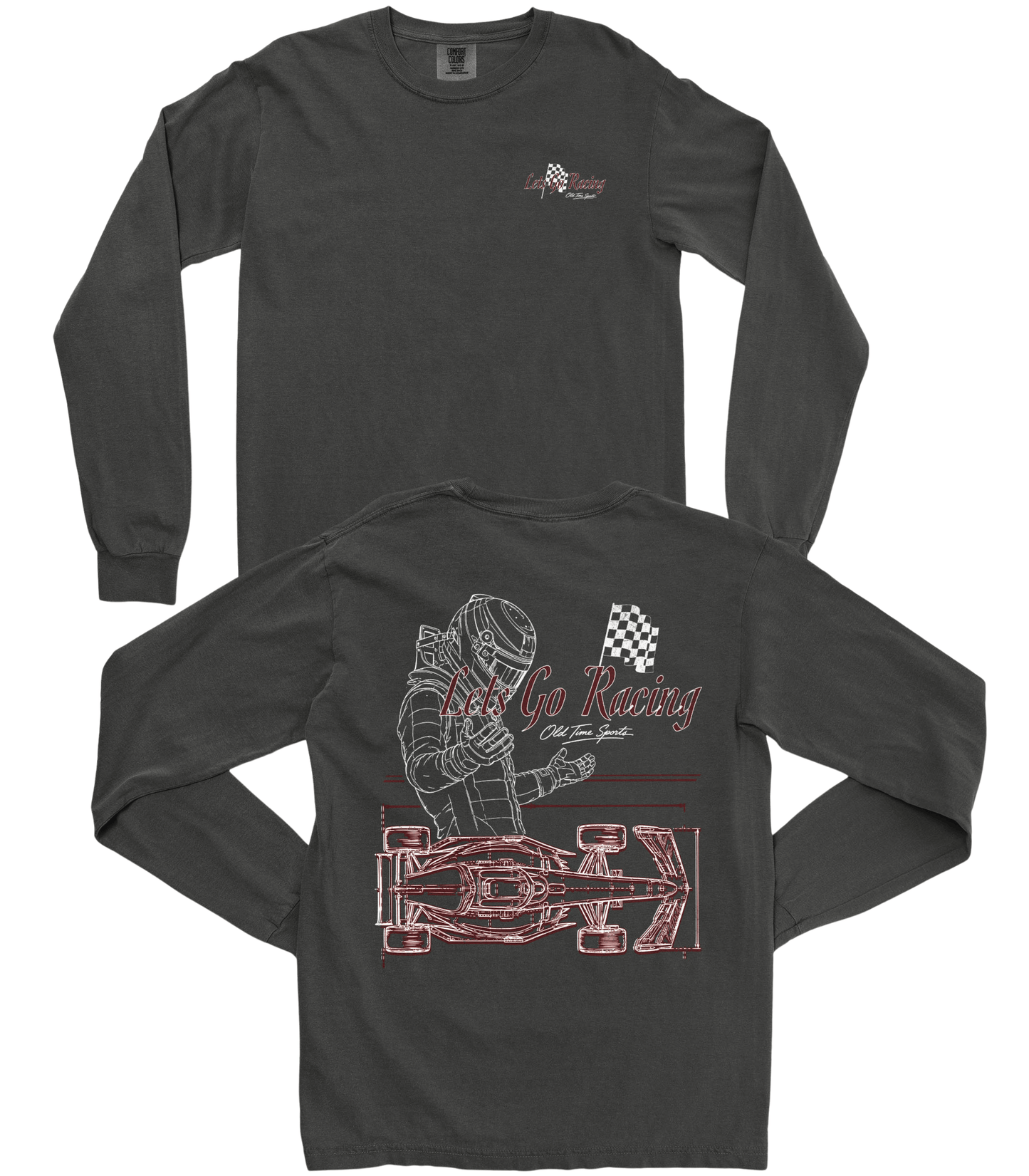 Let's Go Racing Long-Sleeve Tee