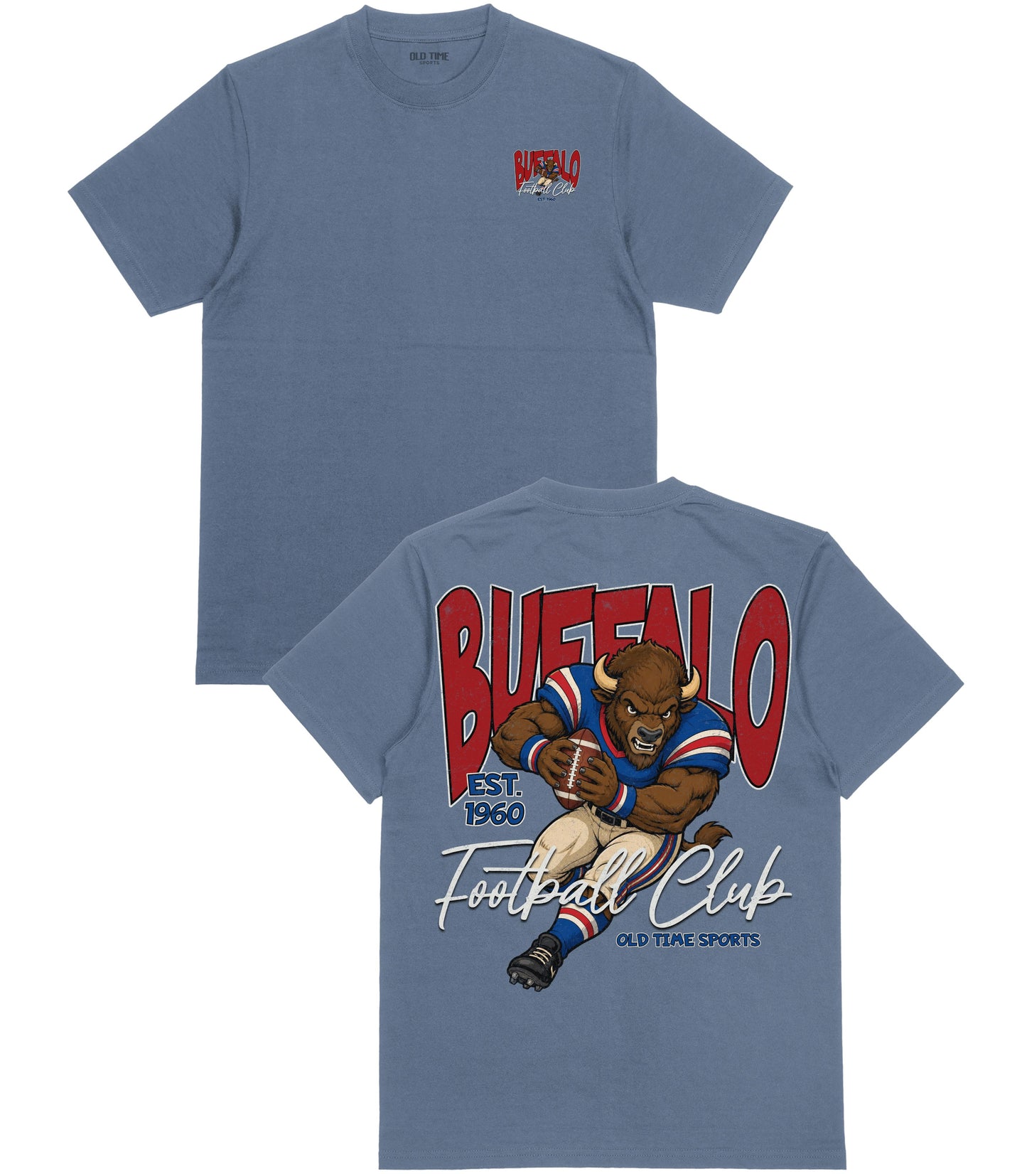 Buffalo Football 1960 T-Shirt- Old time Spors