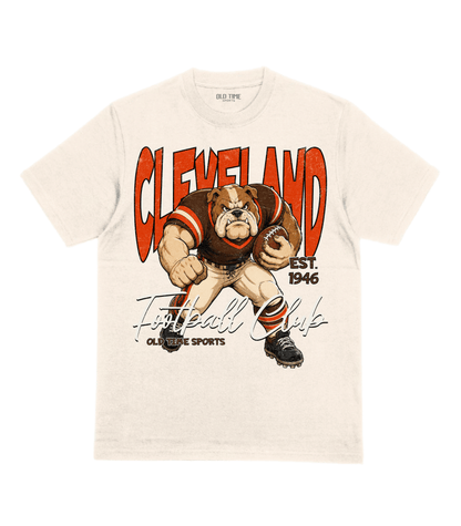 Cleveland Football 1946 v2 T-Shirt- Old Time Sports