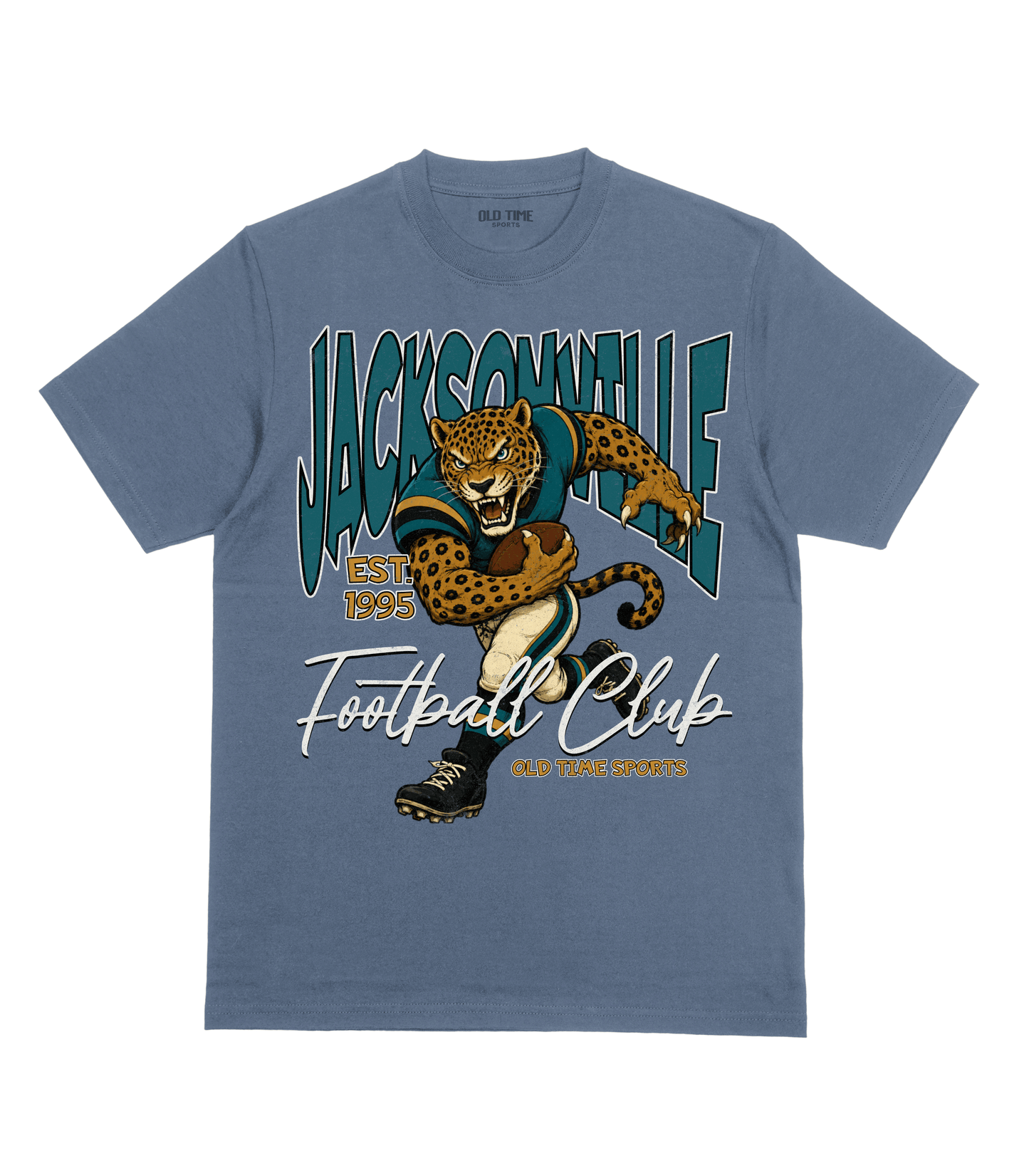Jacksonville Football 1995 v2 T-Shirt- Old Time Sports
