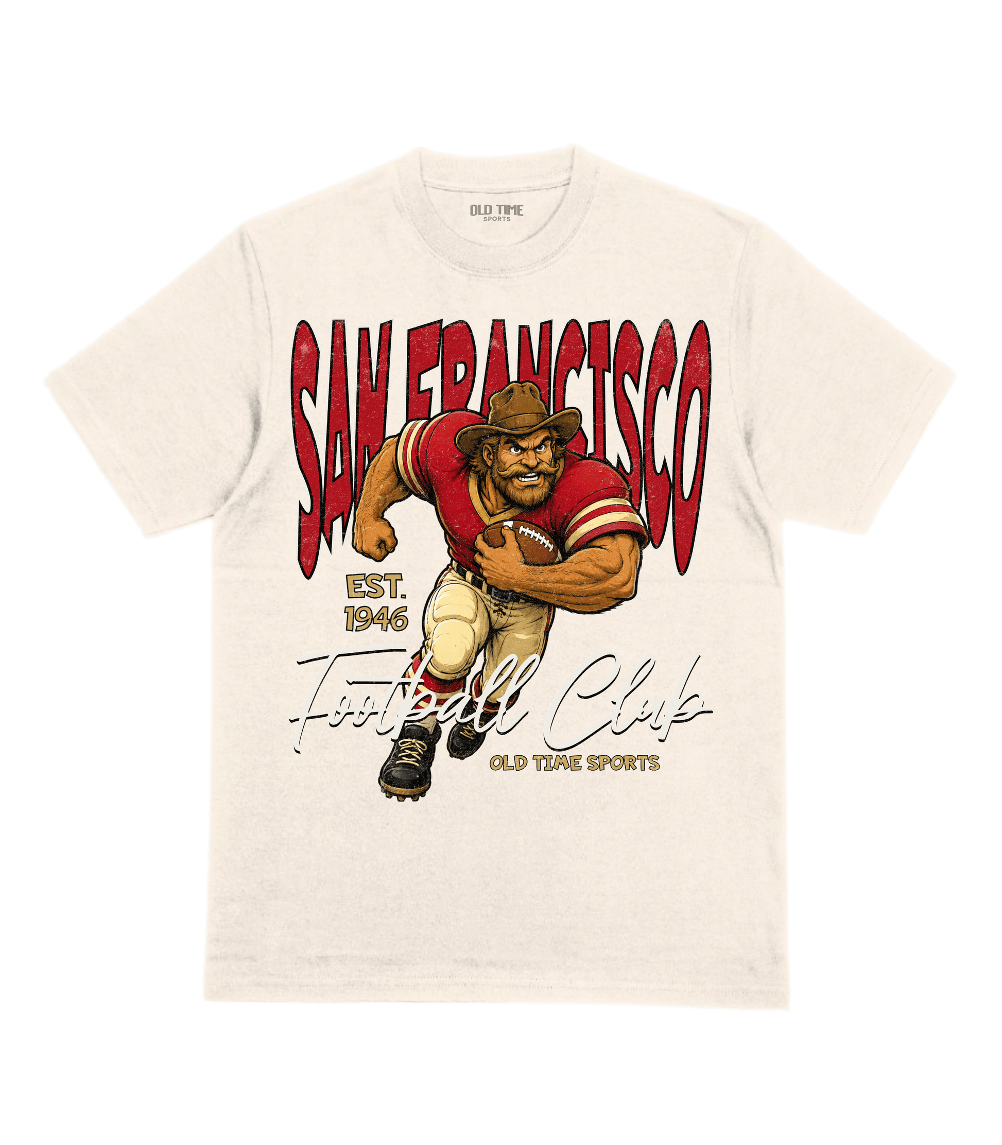San Francisco Football 1946 v2 T-Shirt- Old Time Sports