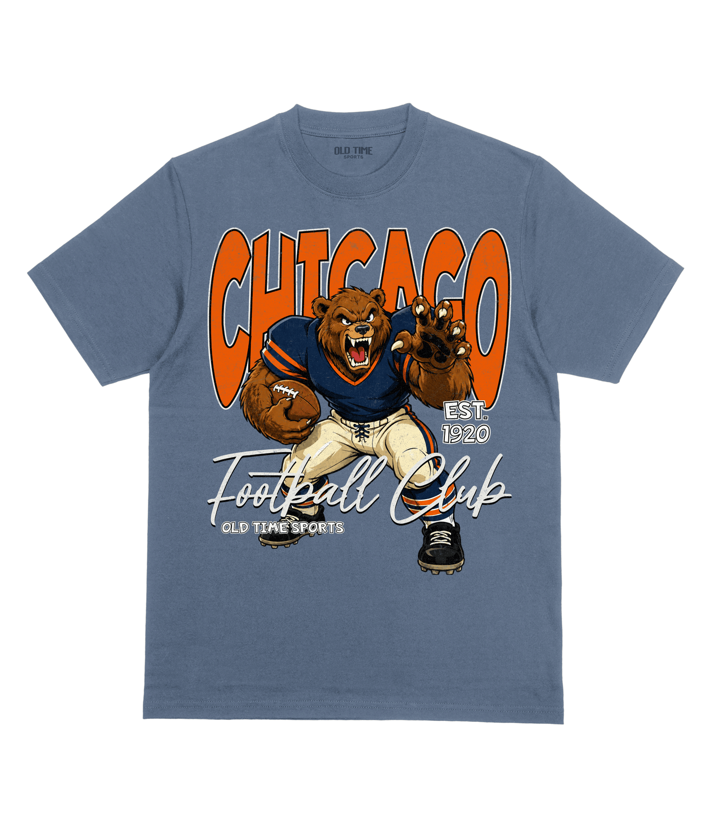 Chicago Football 1920 v2 T-Shirt- Old Time Sports
