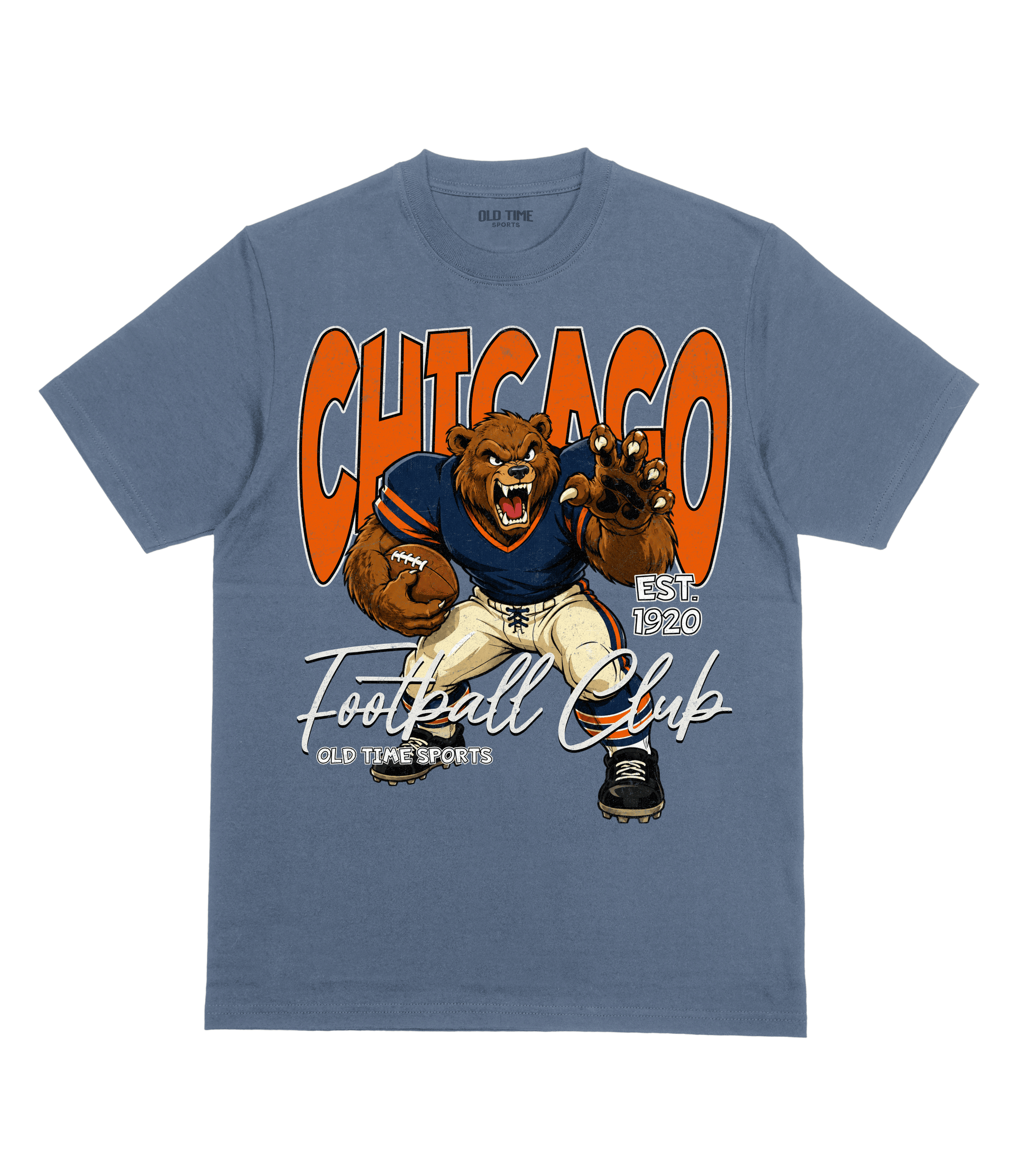 Chicago Football 1920 v2 T-Shirt- Old Time Sports