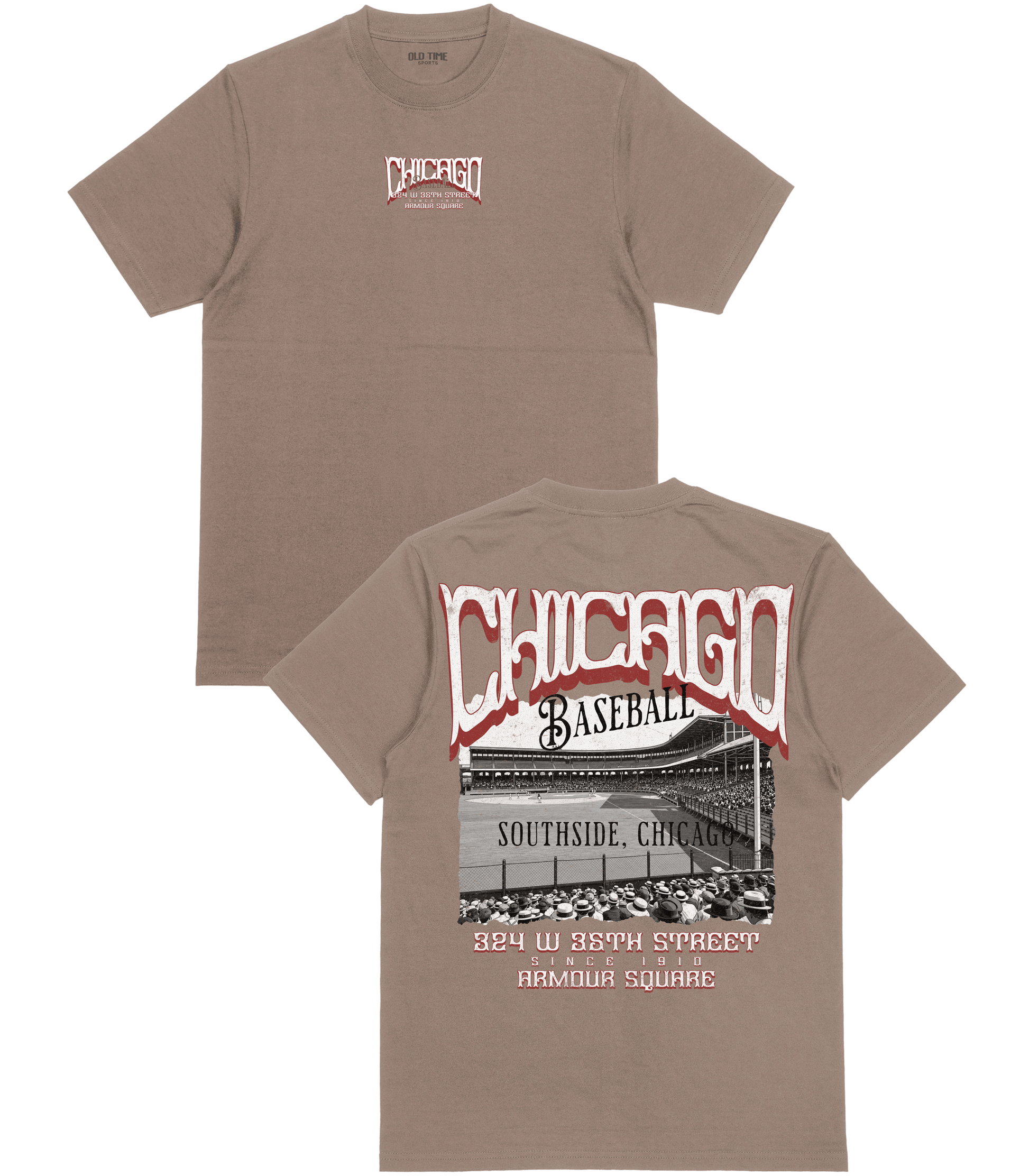CHI Baseball Poster T-Shirt- Old Time Sports