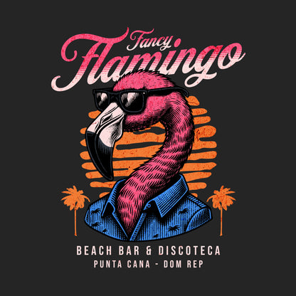 Fancy Flamingo Discoteca T-Shirt