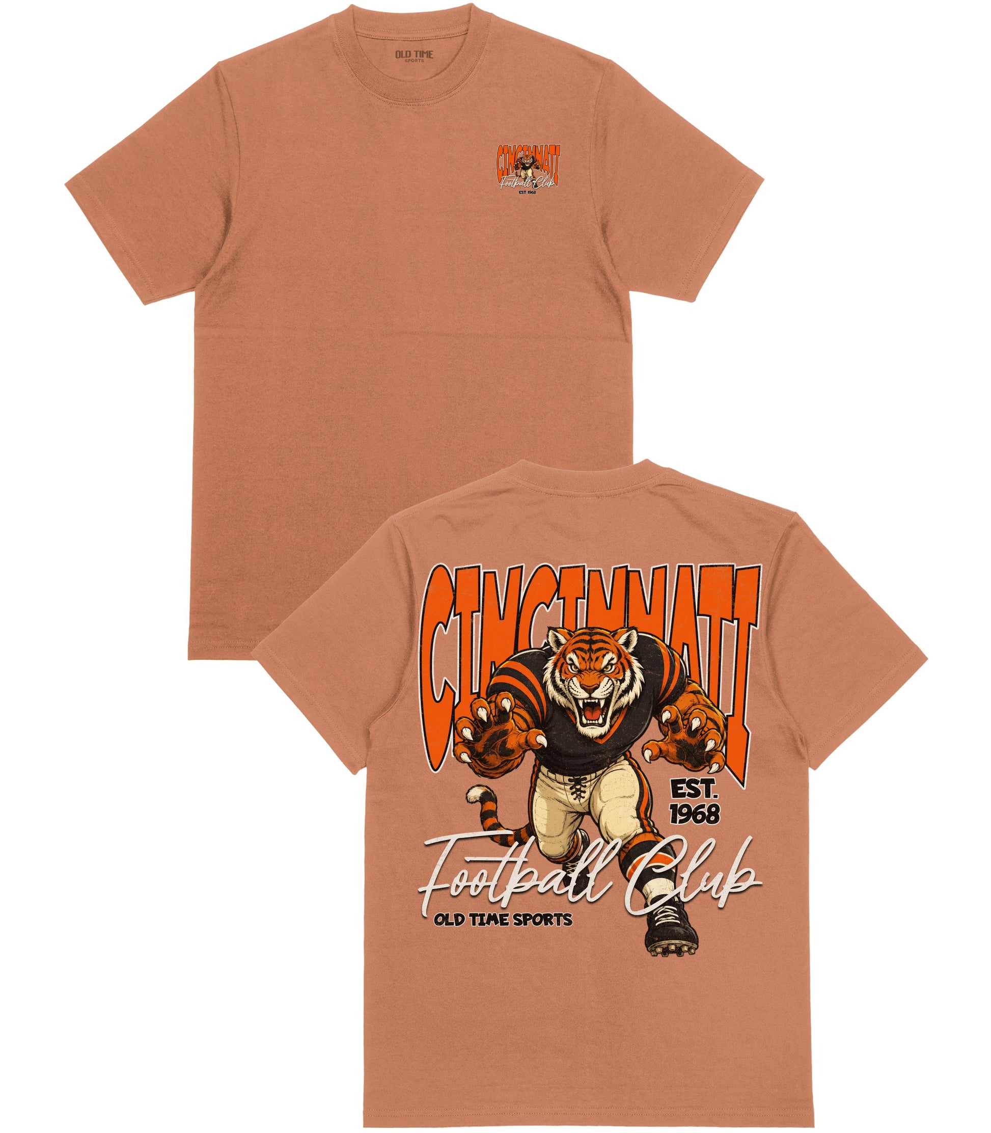 Cincinnati Football 1968 T-Shirt- Old Time Sports