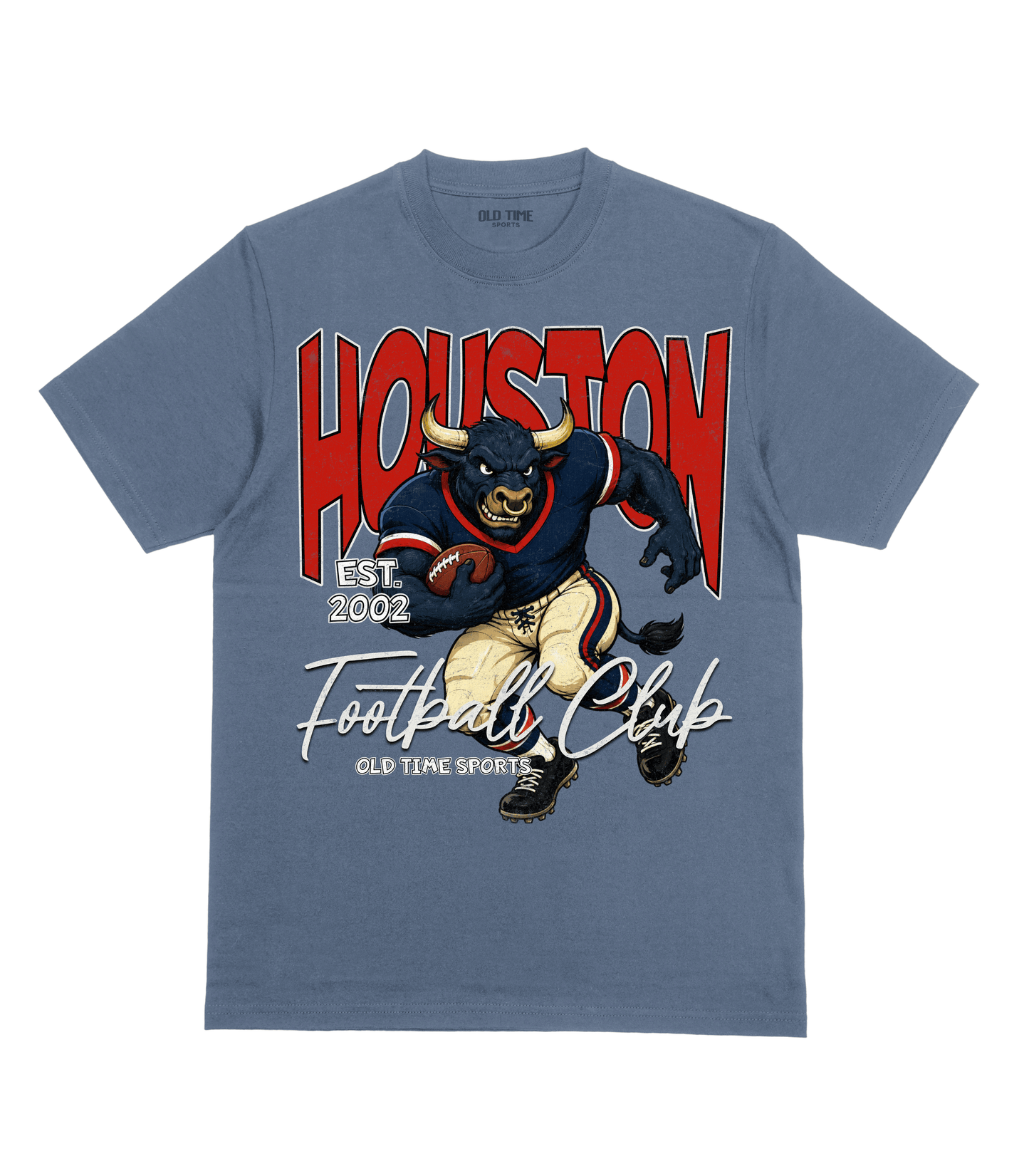 Houston Football 2002 v2 T-Shirt- Old Time Sports