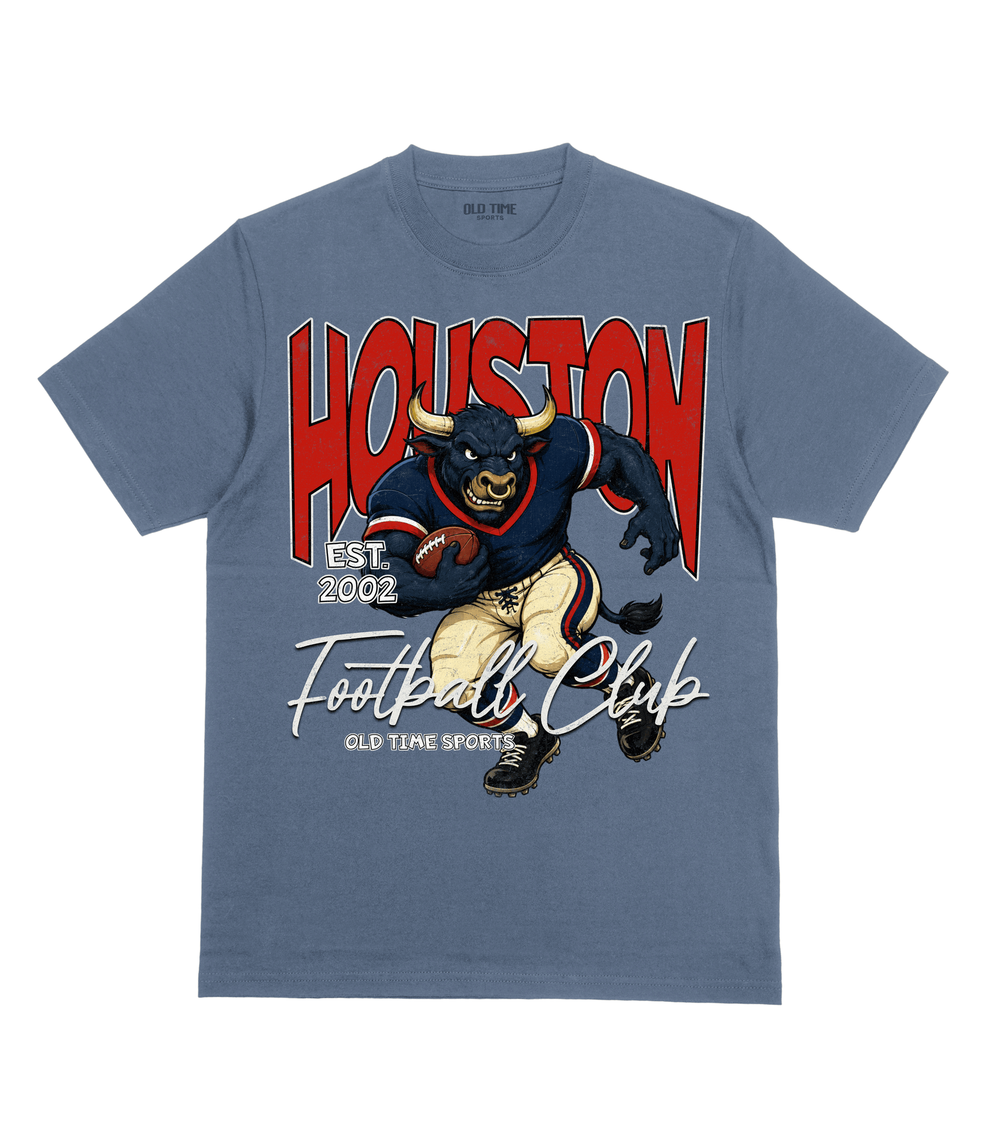 Houston Football 2002 v2 T-Shirt- Old Time Sports