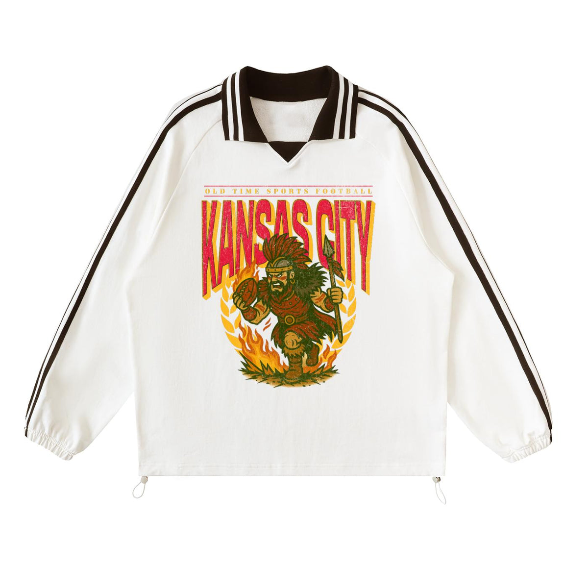 KC,football,one,unisex,tapstitch,jacket,dtg