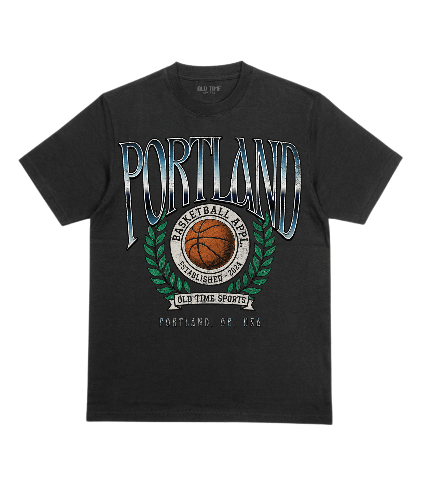 Portland Basketball T-Shirt - Old Time Sports