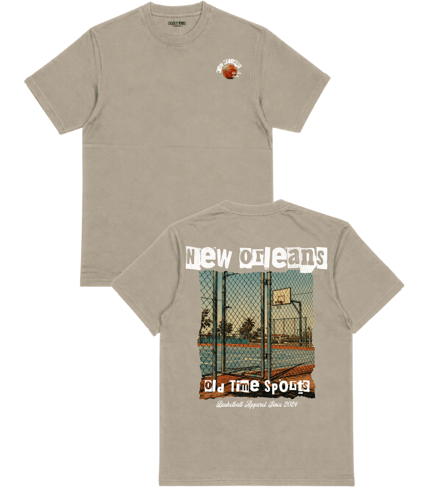 New Orleans Street T-Shirt - Old Time Sports