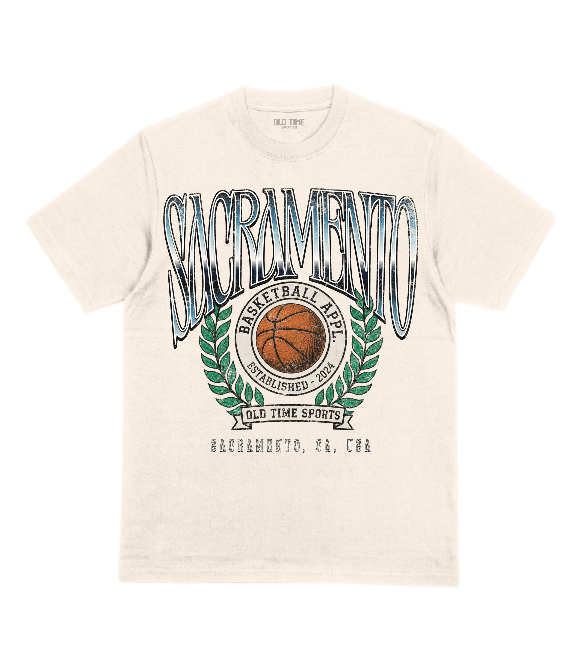 Sacramento Basketball T-Shirt - Old Time Sports