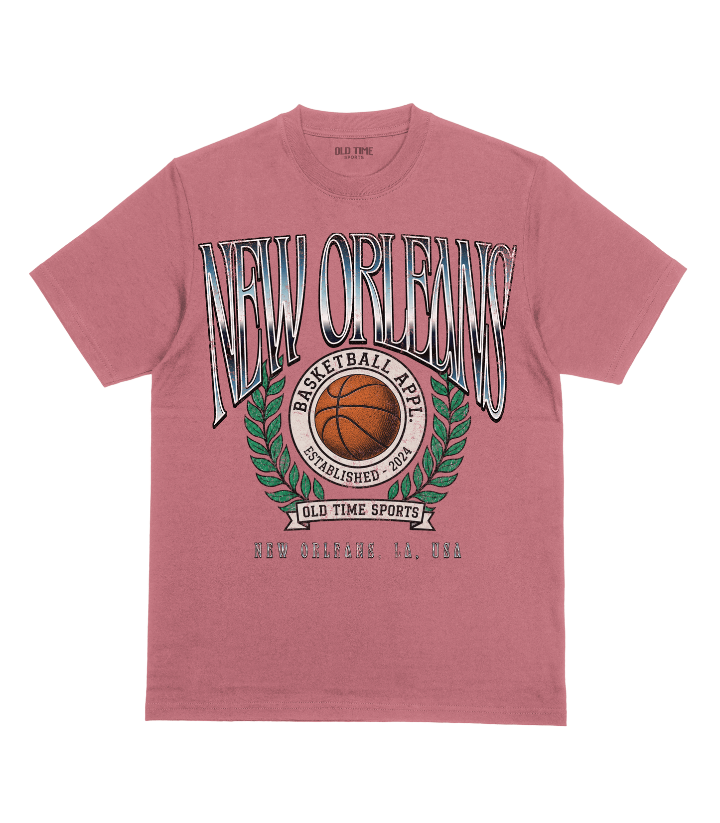 New Orleans Basketball T-Shirt - Old Time Sports