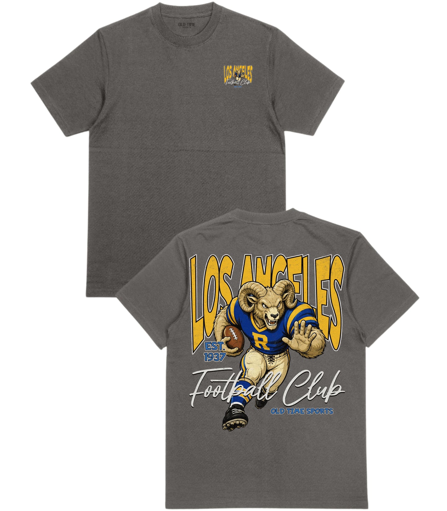 Los Angeles Football 1966 T-Shirt- Old Time Sports
