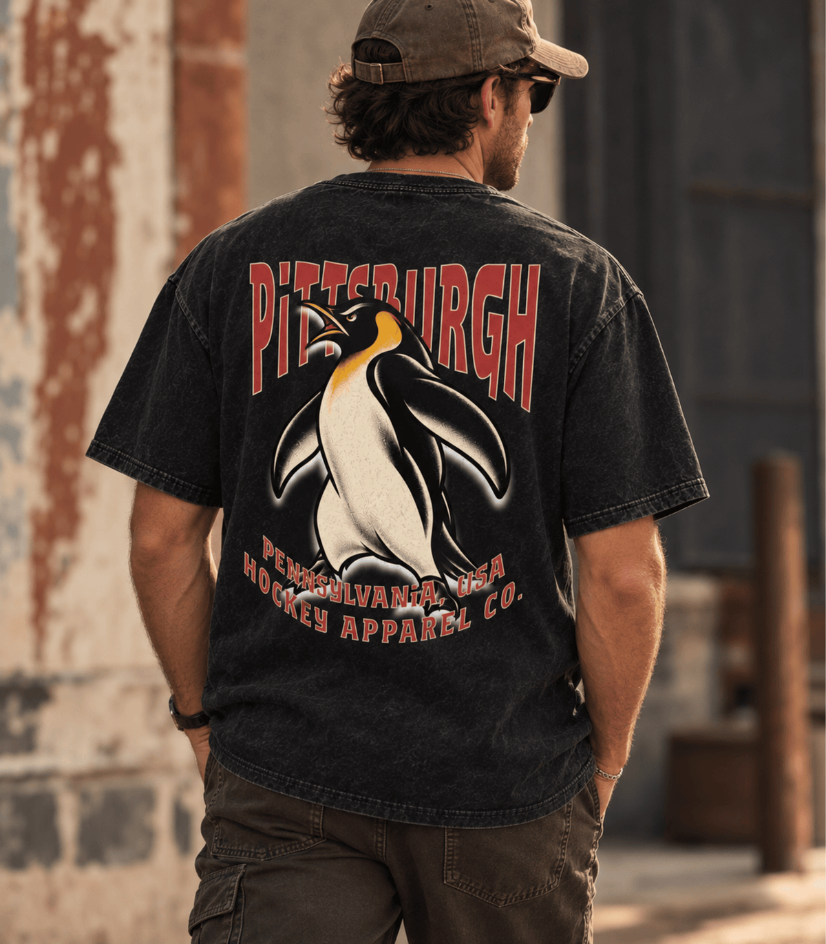 Pittsburgh Hockey Heavyweight Tee