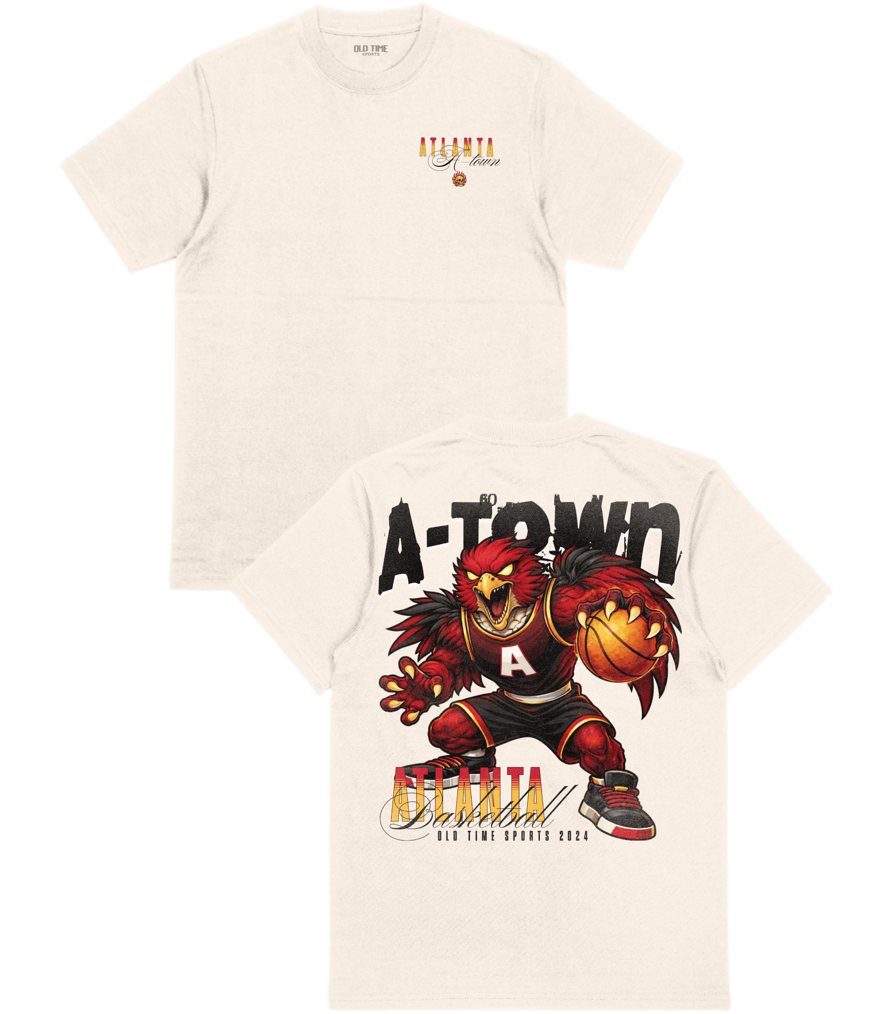 A - Town Basketball T-Shirt - Old Time Sports