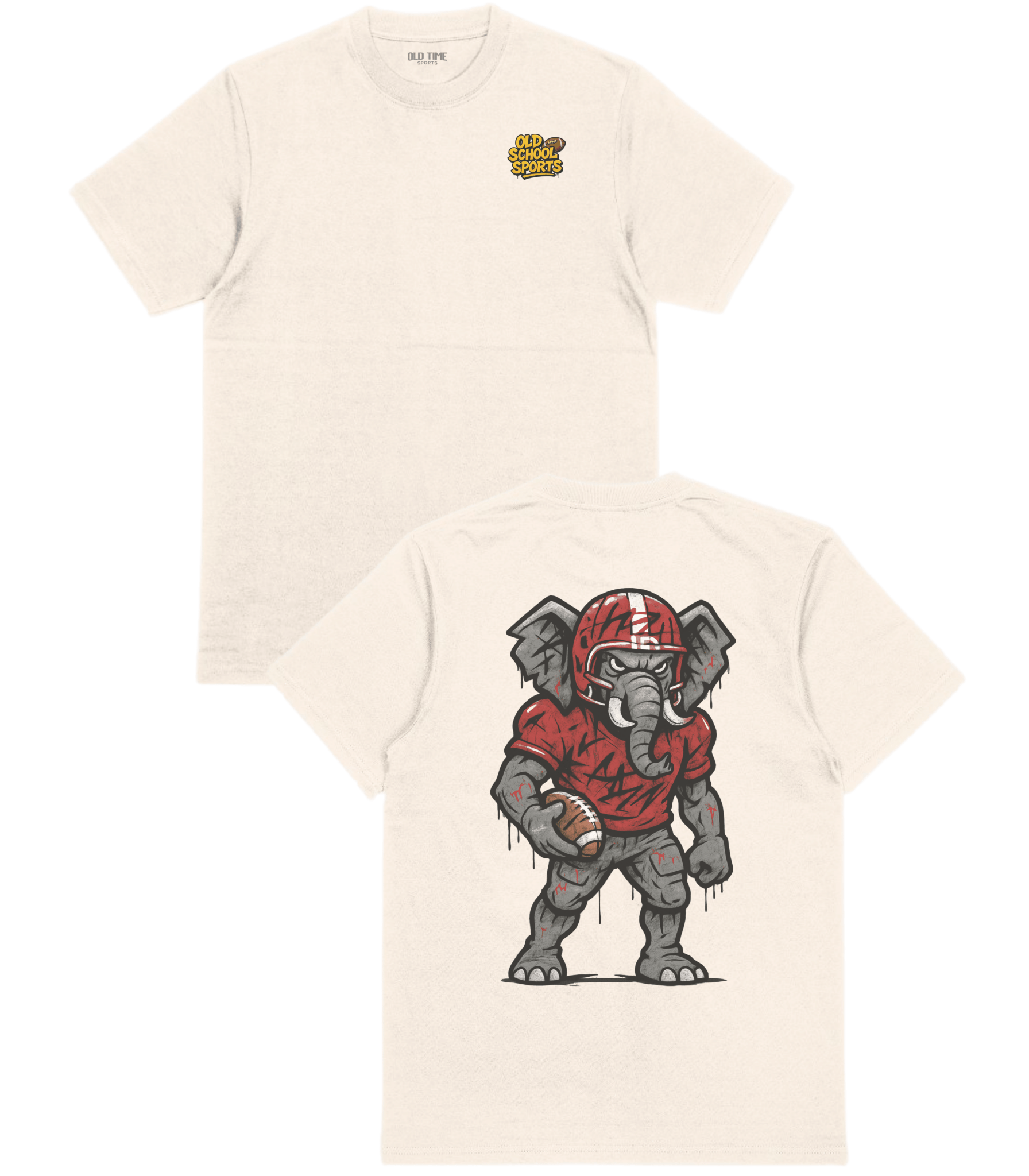 Alabama Football v4 T-Shirt - Old Time Sports