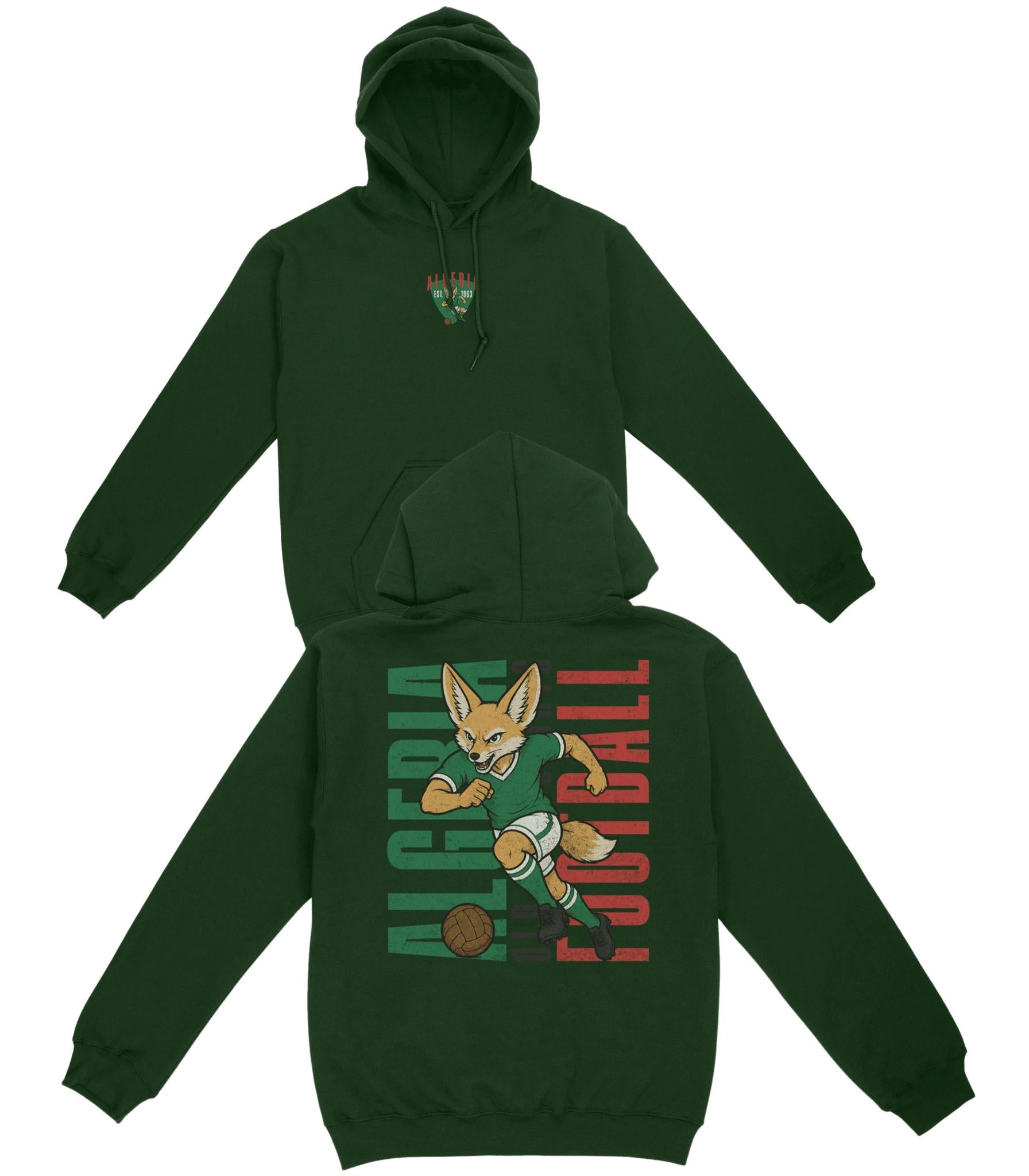 Algeria Football Basic Hoodie - Old Time Sports