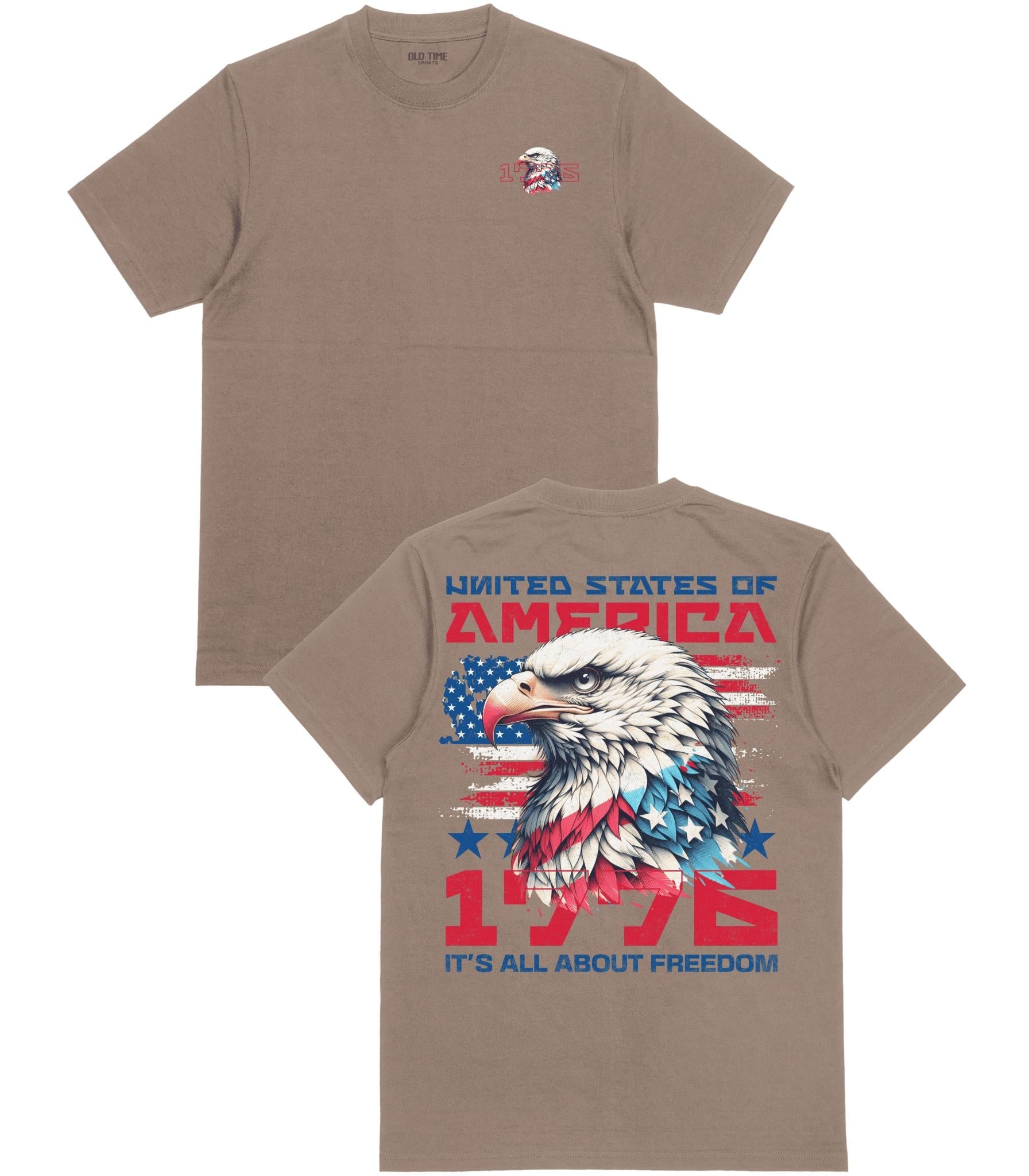 All About Freedom T-Shirt - Old Time Sports