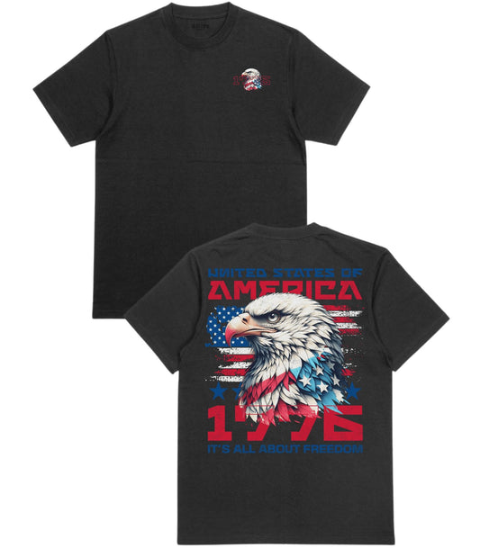 All About Freedom T-Shirt - Old Time Sports