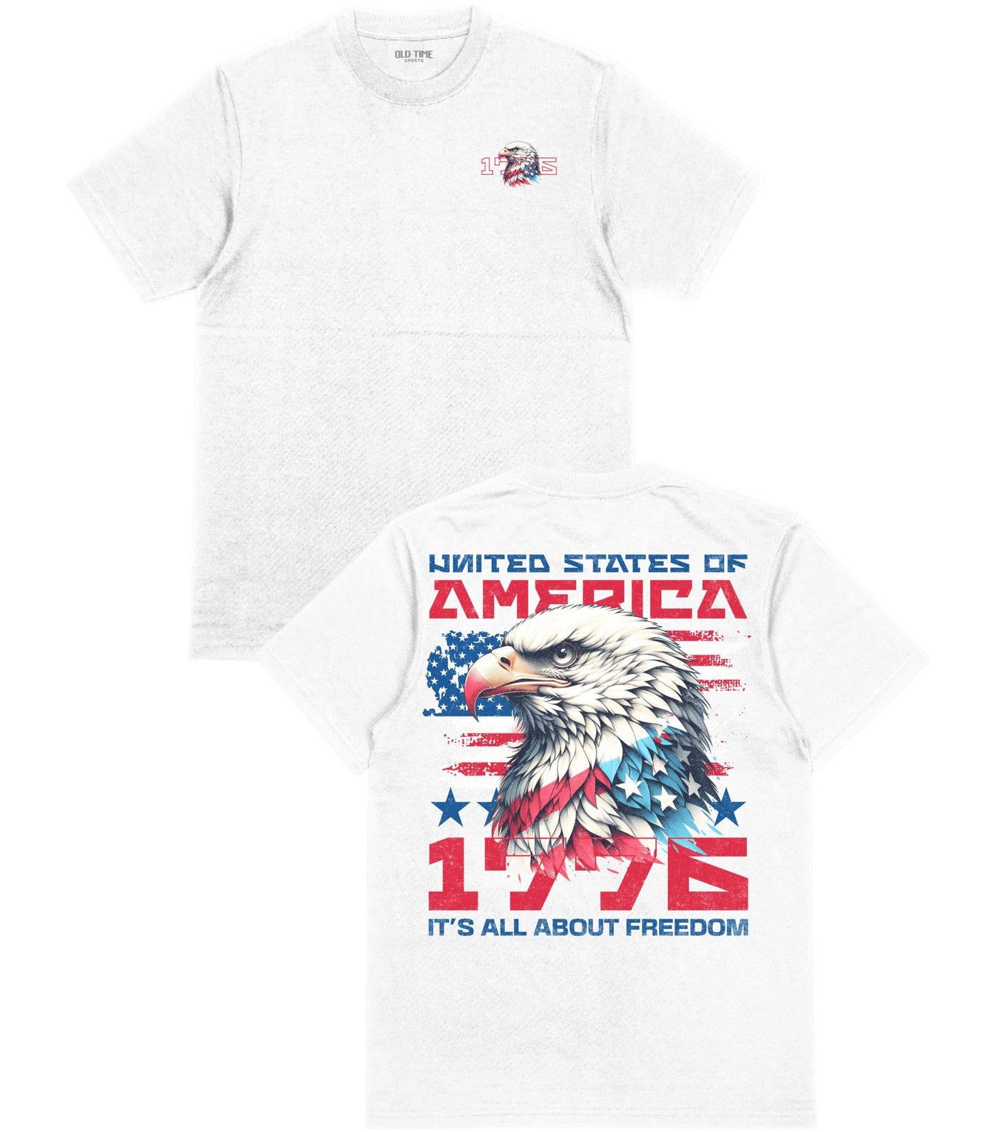 All About Freedom T-Shirt - Old Time Sports