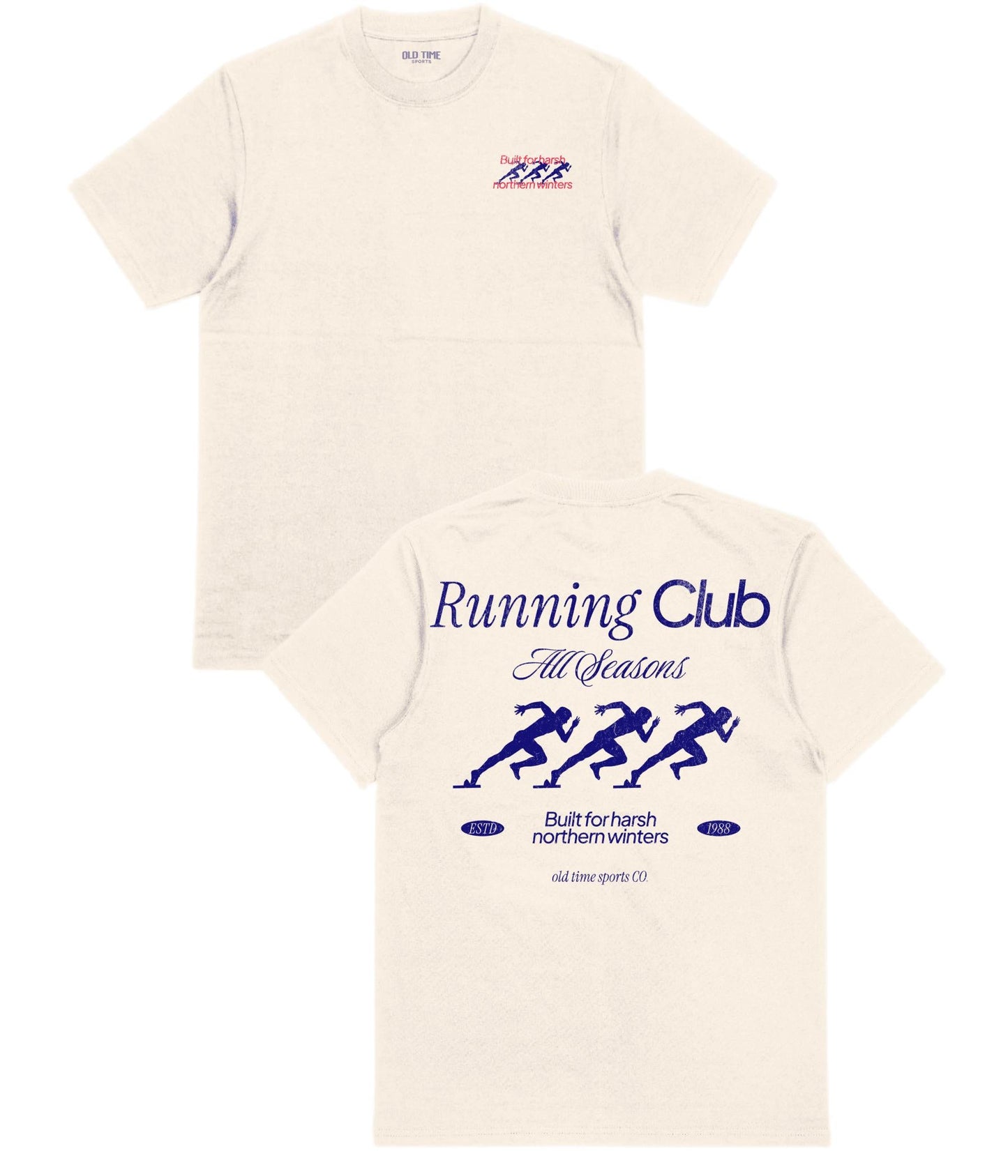 All Seasons Running Club T-shirt - Old Time Sports