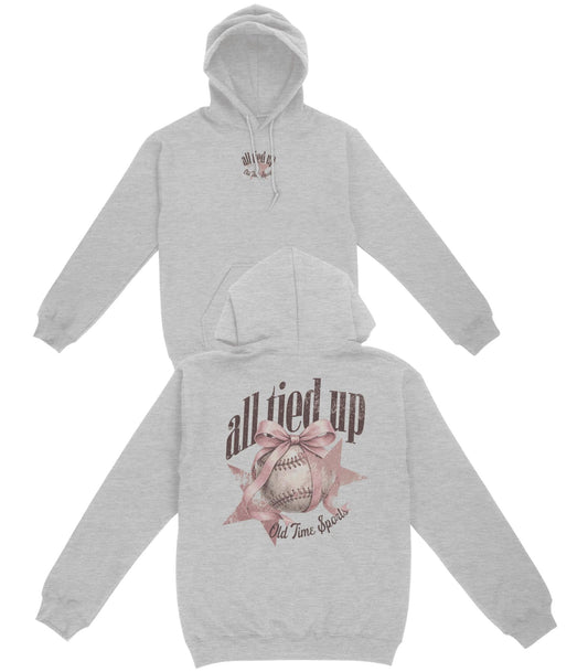 All Tied Up Baseball Basic Hoodie