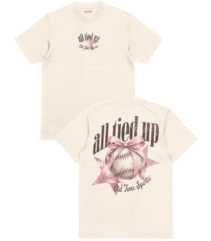 All Tied Up Baseball T-Shirt