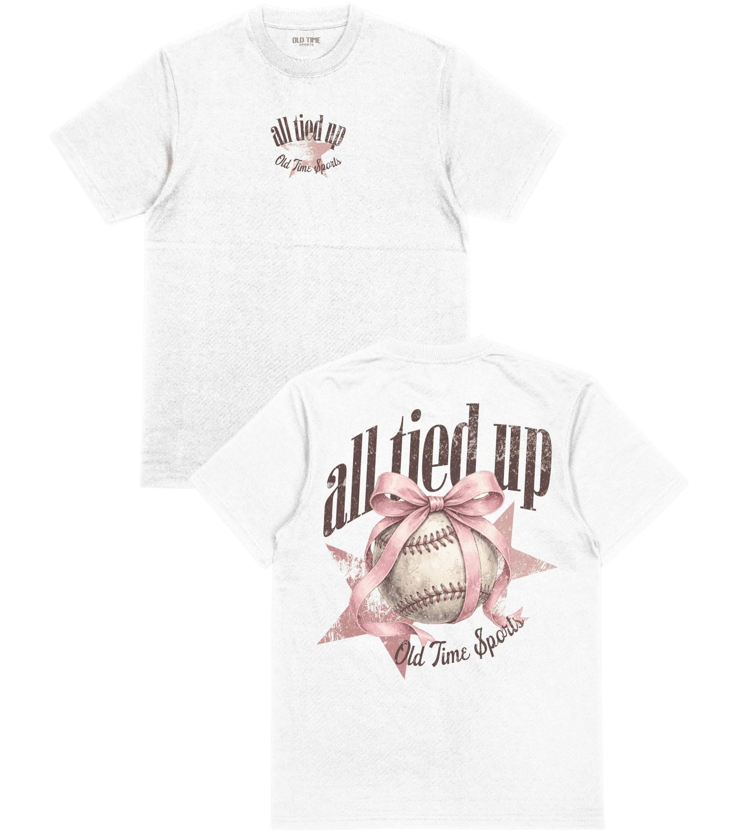 All Tied Up Baseball T-Shirt