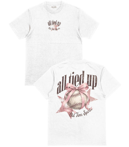All Tied Up Baseball T-Shirt