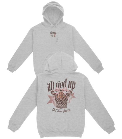 All Tied Up Basketball Basic Hoodie