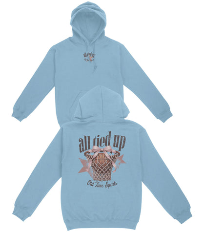 All Tied Up Basketball Basic Hoodie