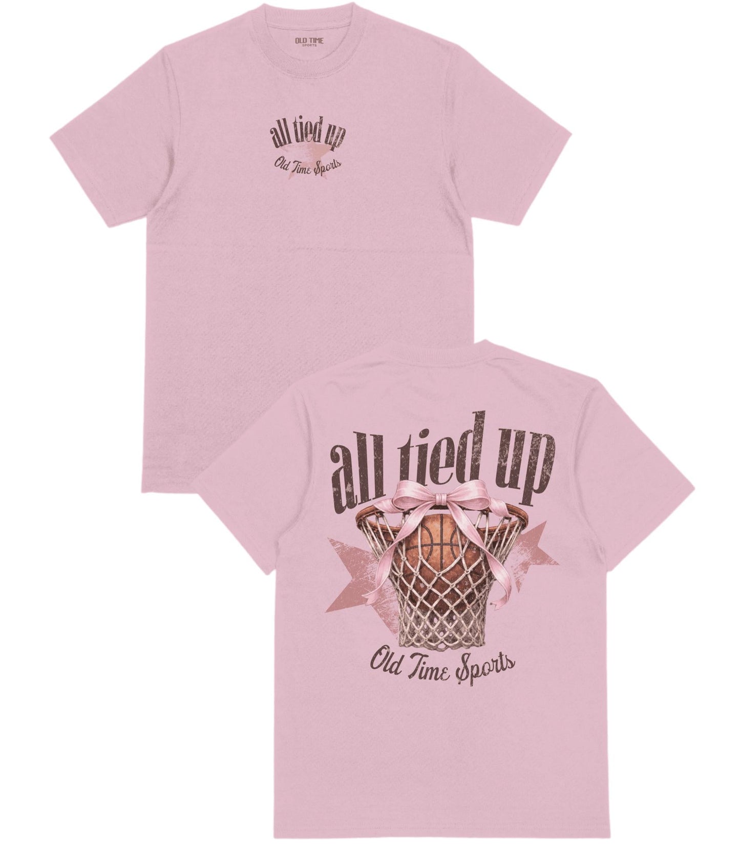All Tied Up Basketball T-Shirt
