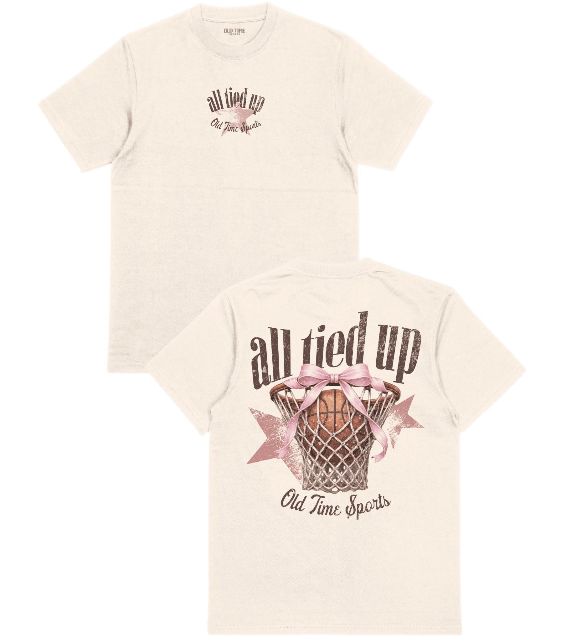 All Tied Up Basketball T-Shirt