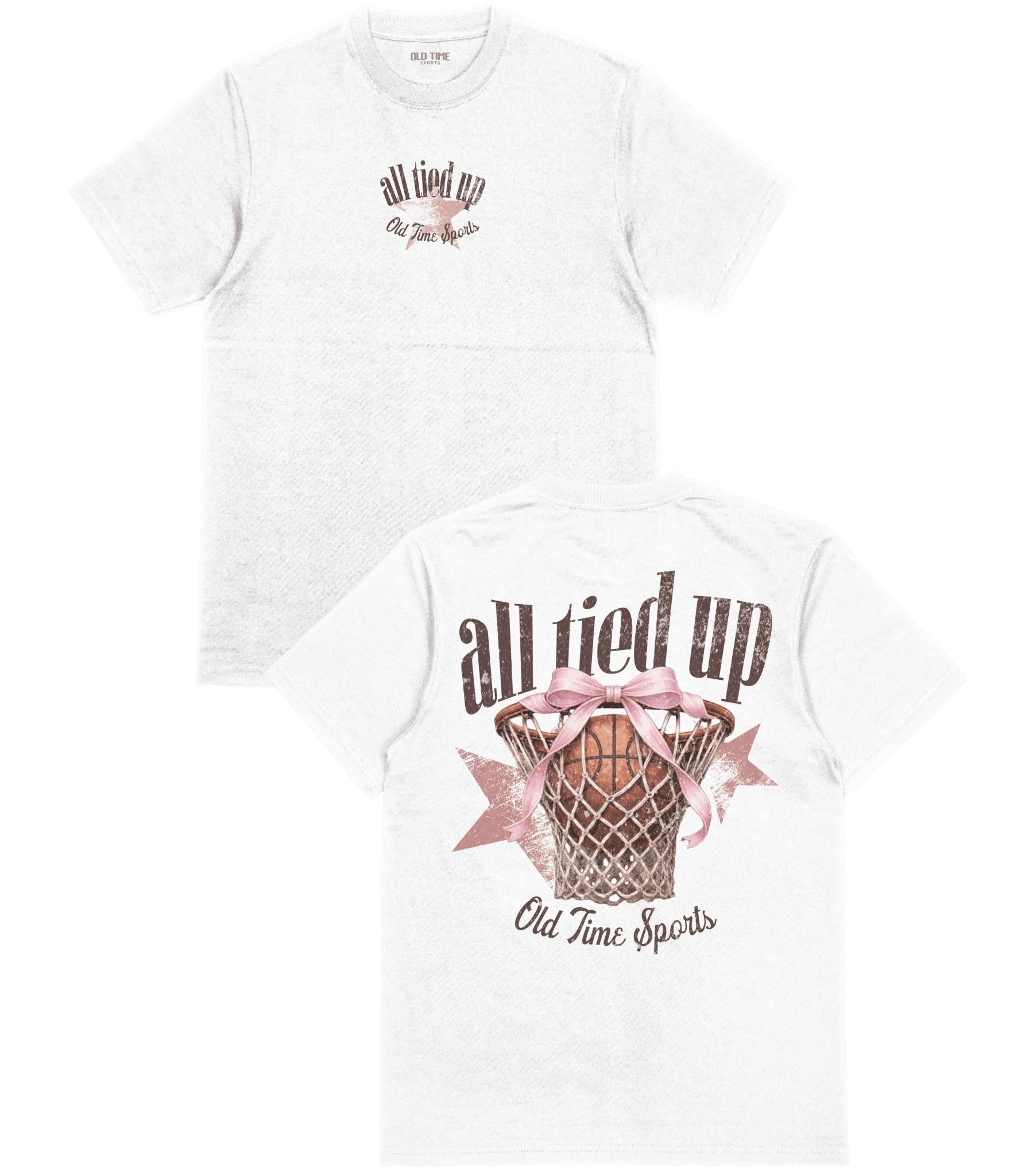 All Tied Up Basketball T-Shirt