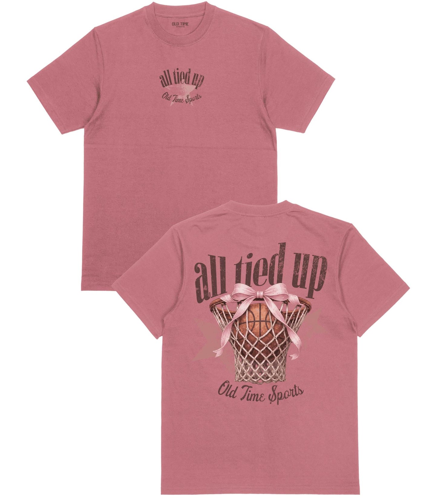 All Tied Up Basketball T-Shirt