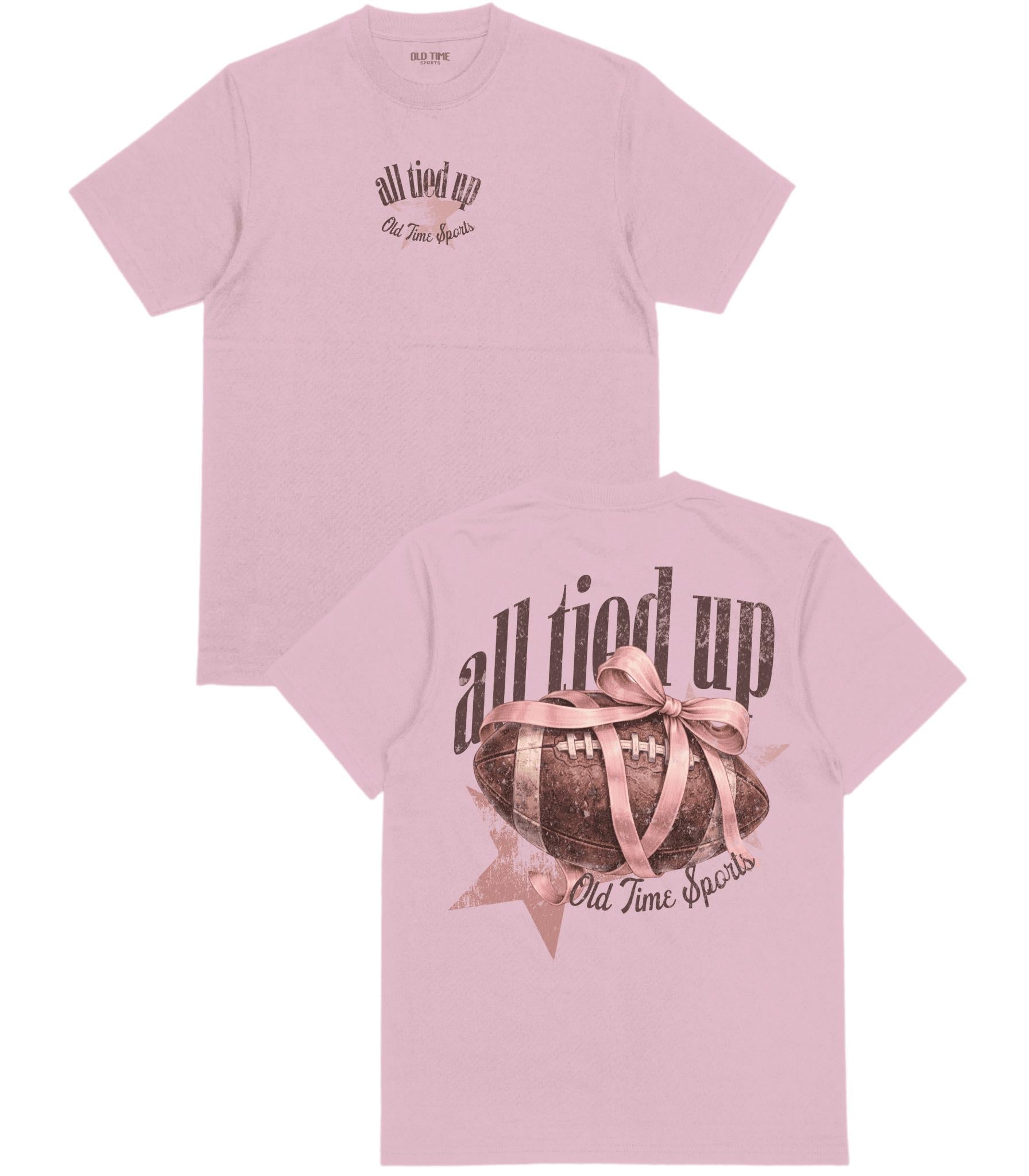 All Tied Up Football T-Shirt