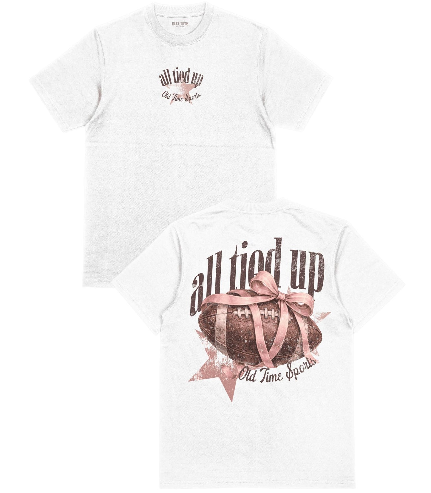 All Tied Up Football T-Shirt