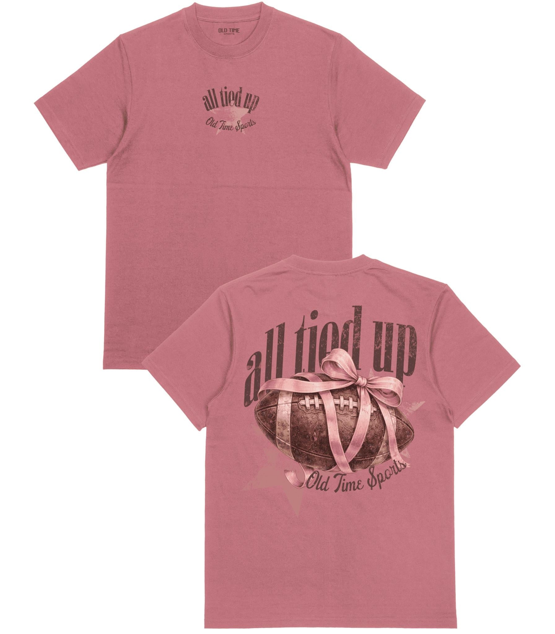 All Tied Up Football T-Shirt