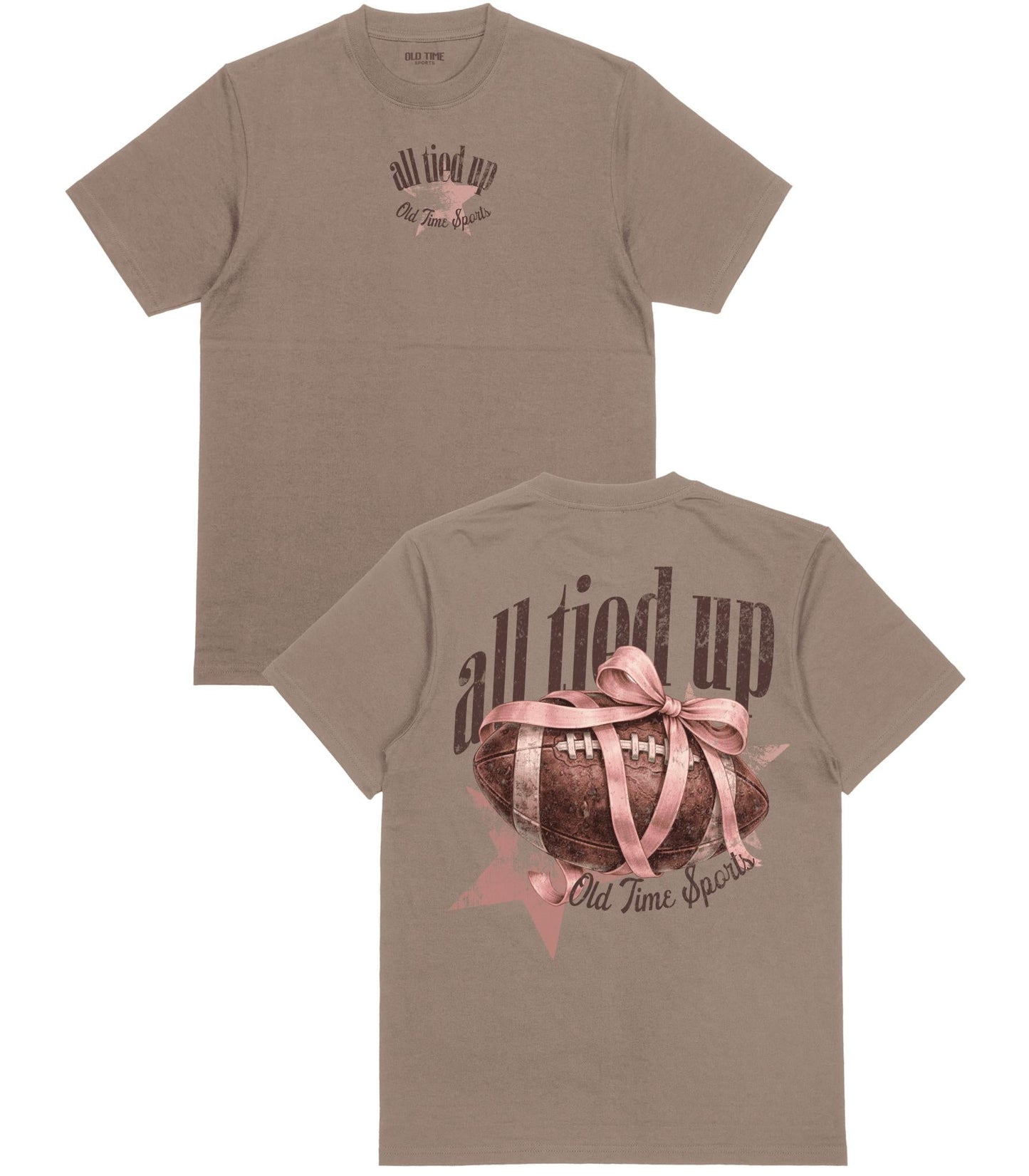 All Tied Up Football T-Shirt