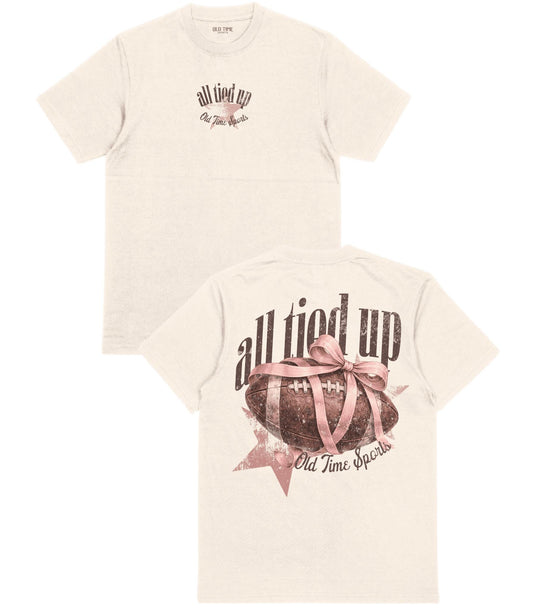All Tied Up Football T-Shirt