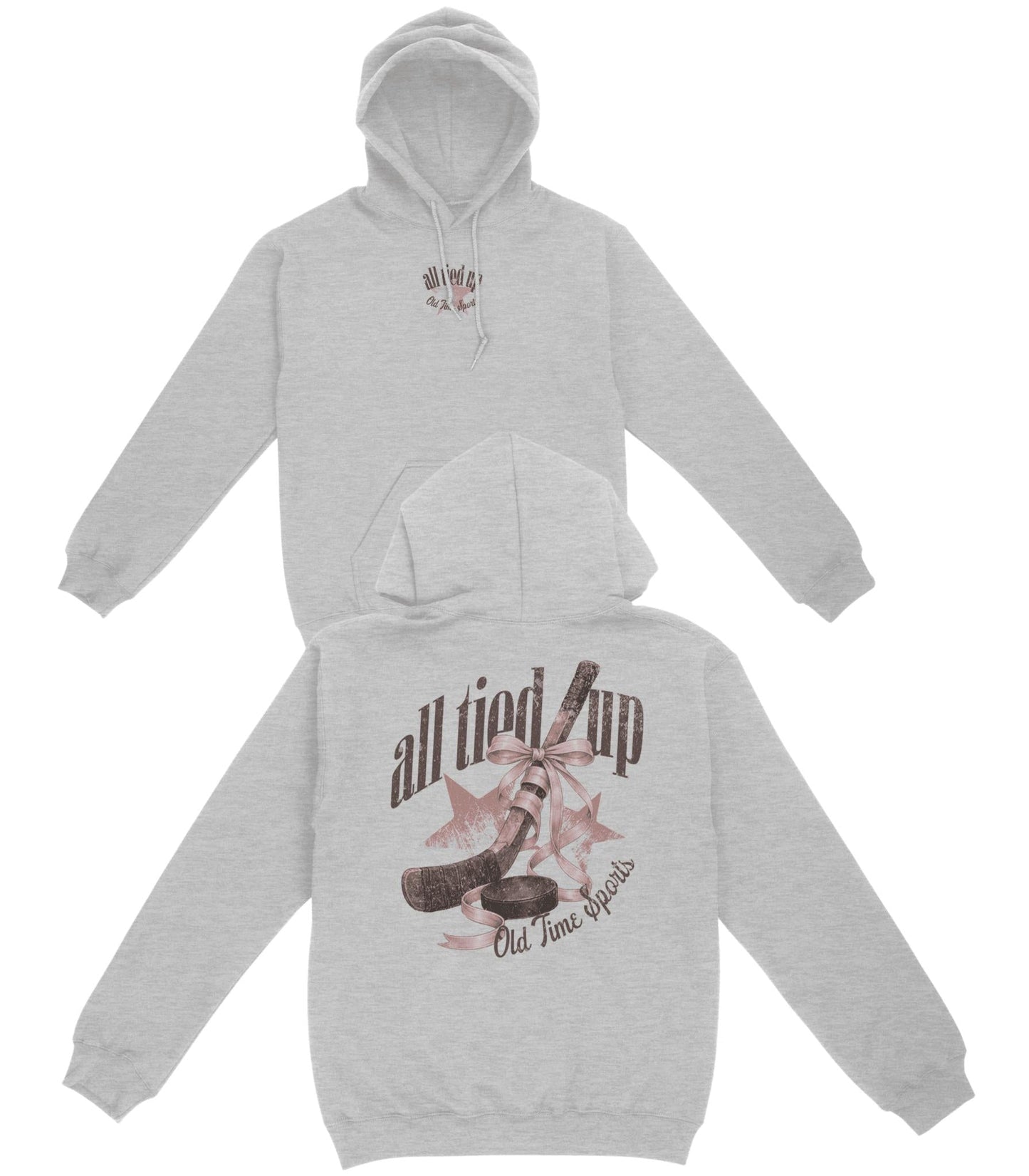 All Tied Up Hockey Basic Hoodie