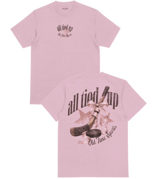 All Tied Up Hockey T-Shirt - Old Time Sports