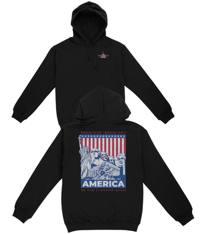American Freedom Basic Hoodie - Old Time Sports