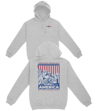 American Freedom Basic Hoodie - Old Time Sports
