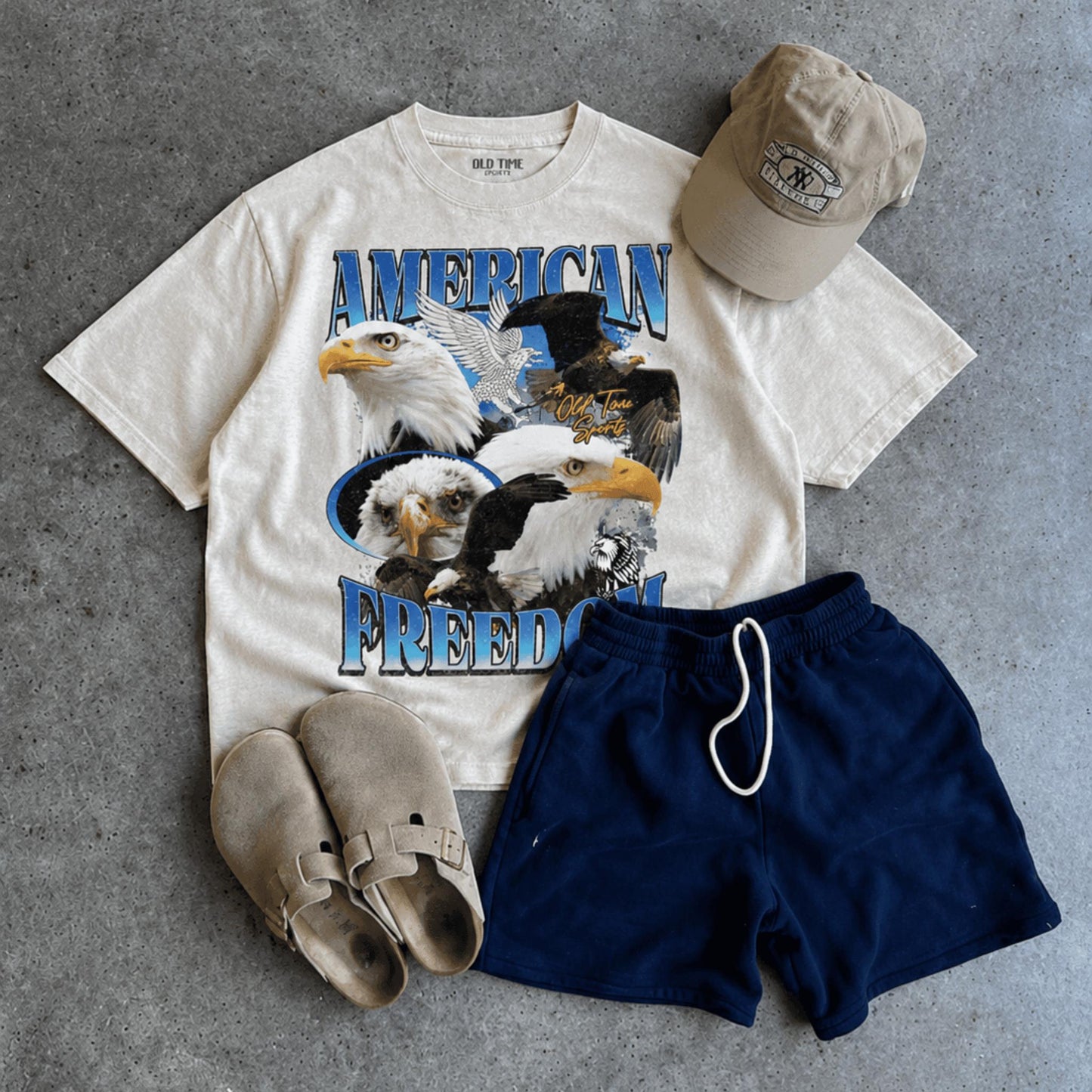American Freedom T-Shirt - Old Time Sports