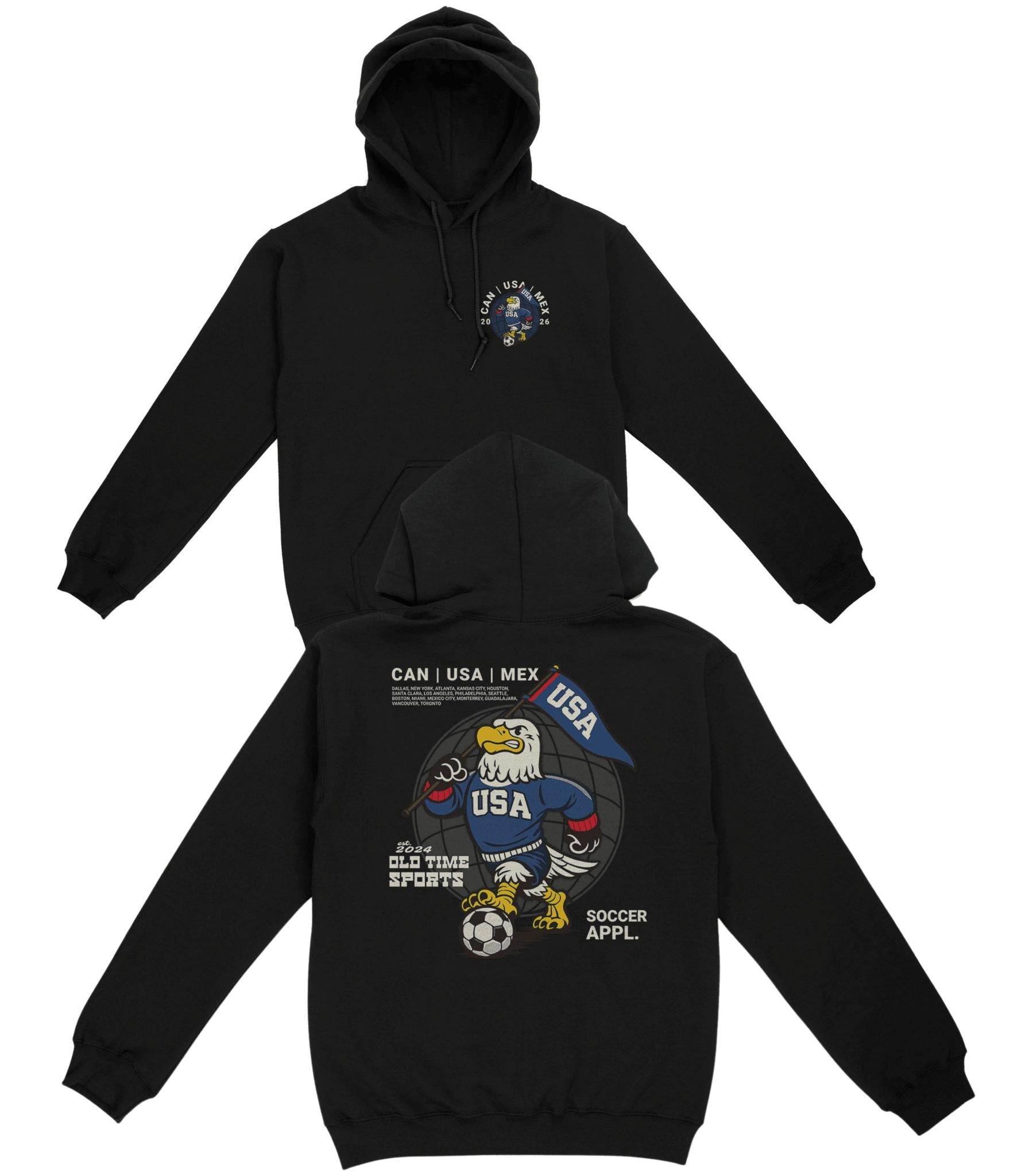 American Soccer Basic Hoodie - Old Time Sports