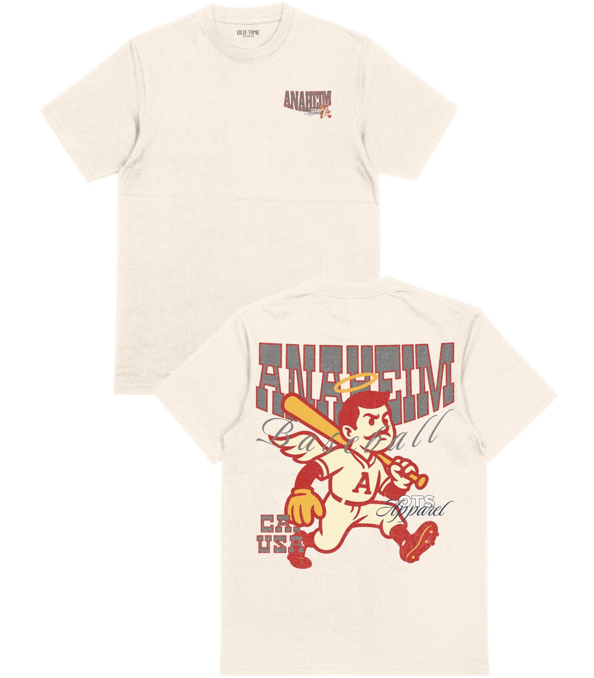 Anaheim Baseball Appl. T-Shirt - Old Time Sports