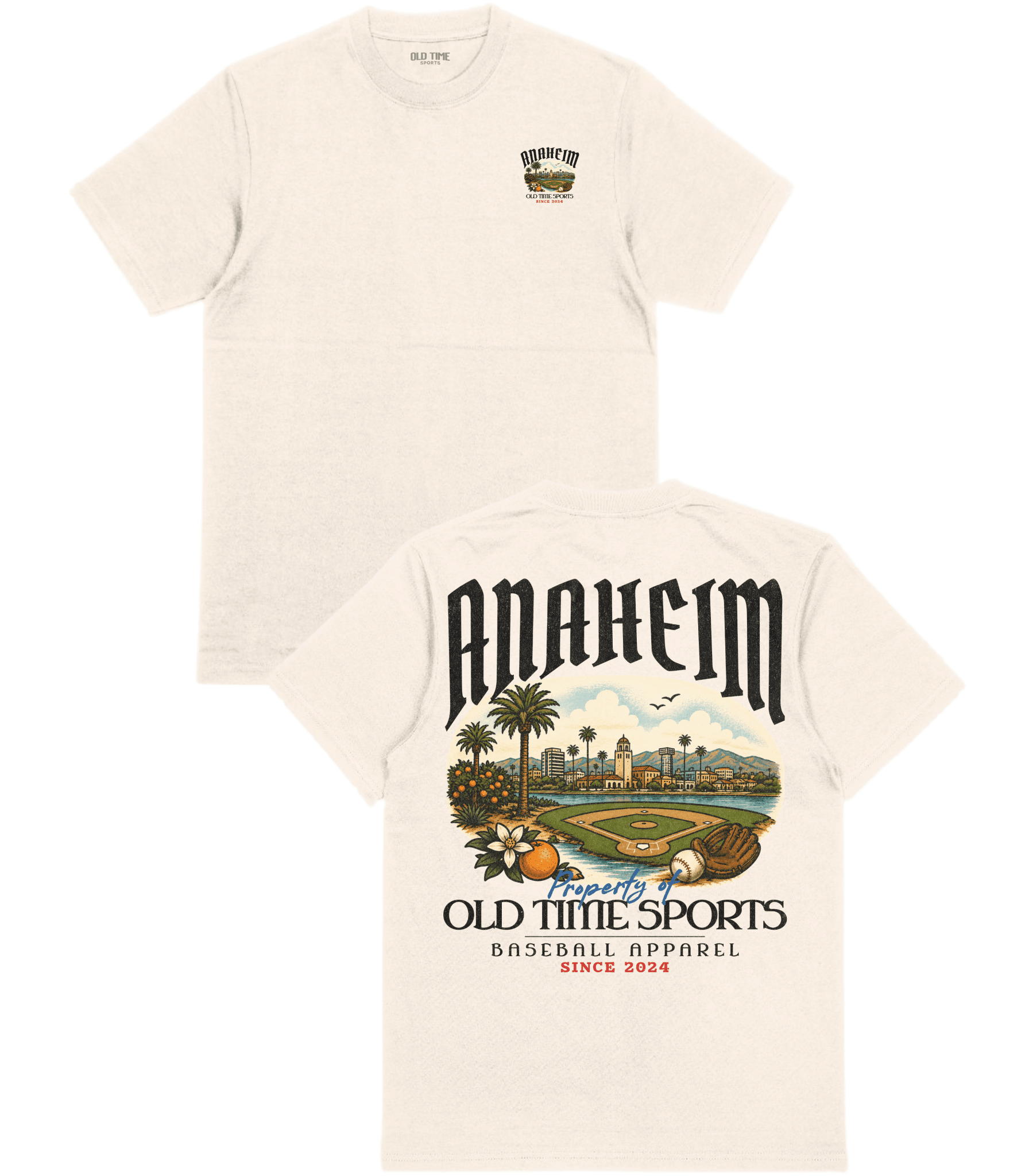 Anaheim Baseball T-Shirt - Old Time Sports