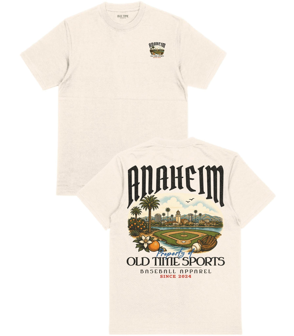 Anaheim Baseball T-Shirt - Old Time Sports